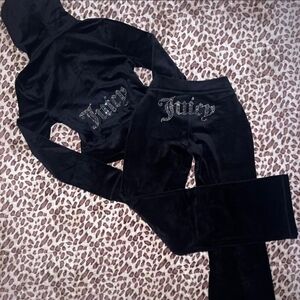 Juicy Couture Black Tracksuit